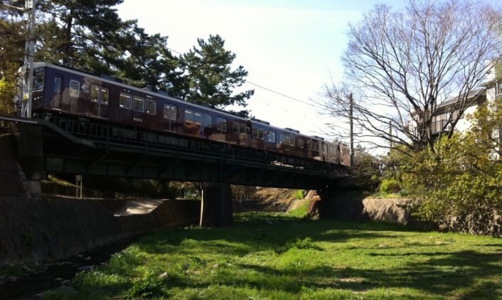 夙川の電車