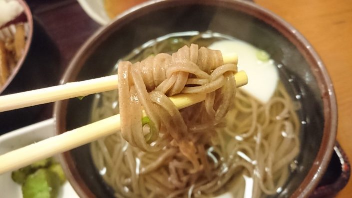 かけそばの麺