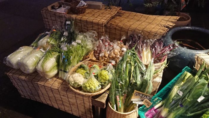 野菜の店舗販売（ベジタブル農家）