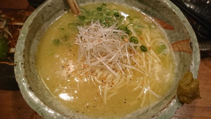 しめのラーメン